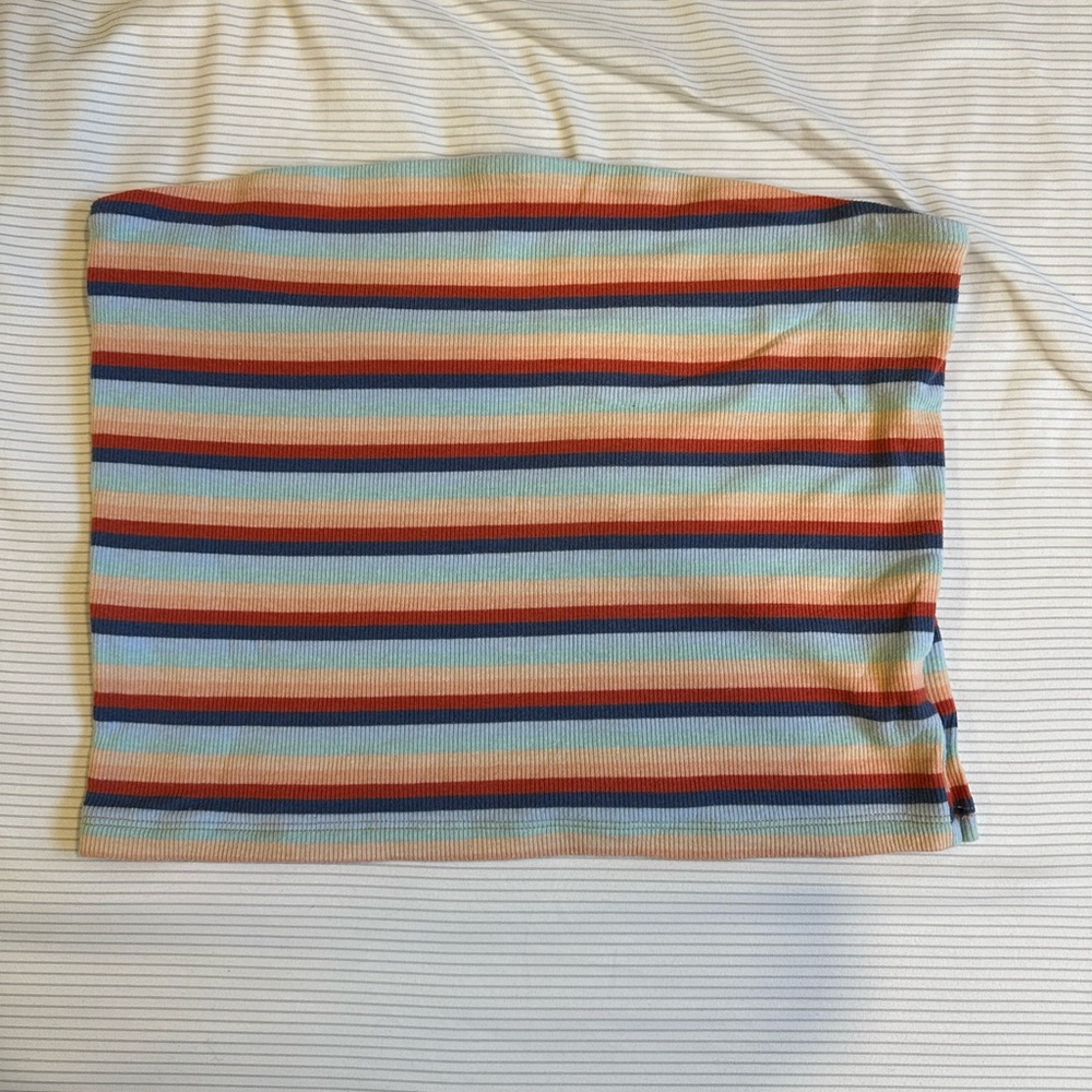 Striped Tube Top